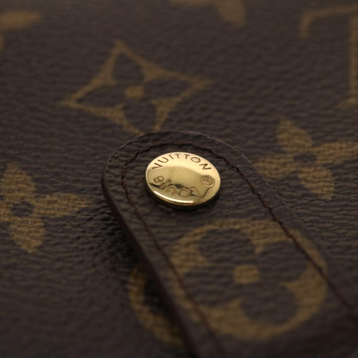 LOUIS VUITTON Monogram Continental Clutch Wallet T61217 LV 46911