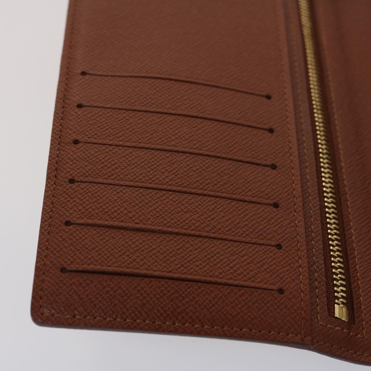 LOUIS VUITTON Monogram Continental Clutch Wallet T61217 LV 46911
