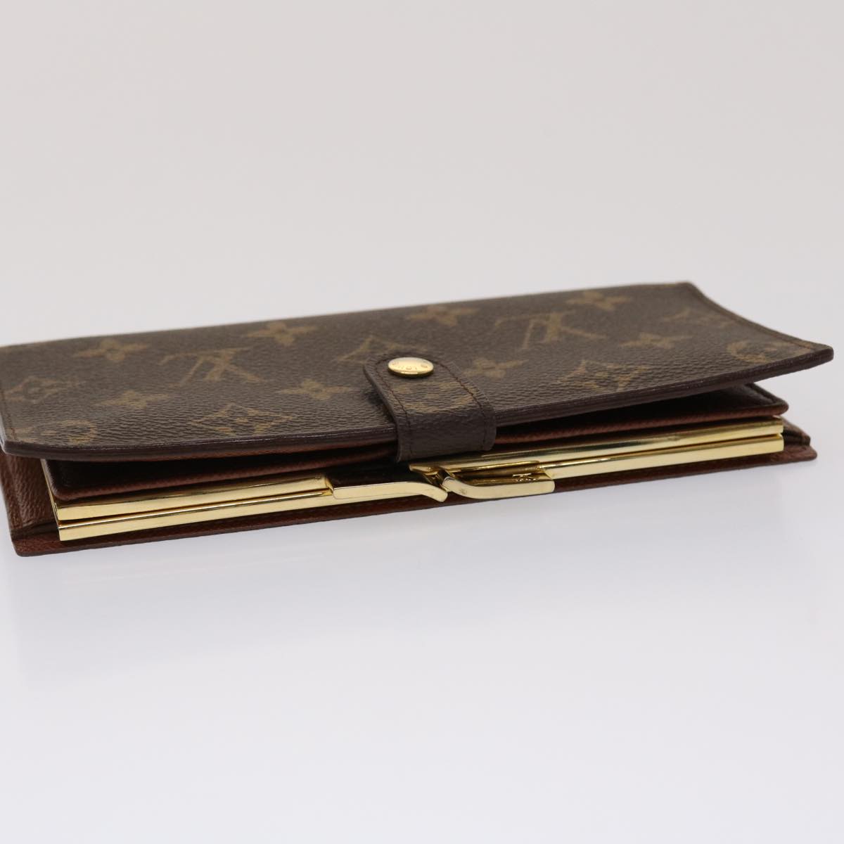 LOUIS VUITTON Monogram Continental Clutch Wallet T61217 LV 46911