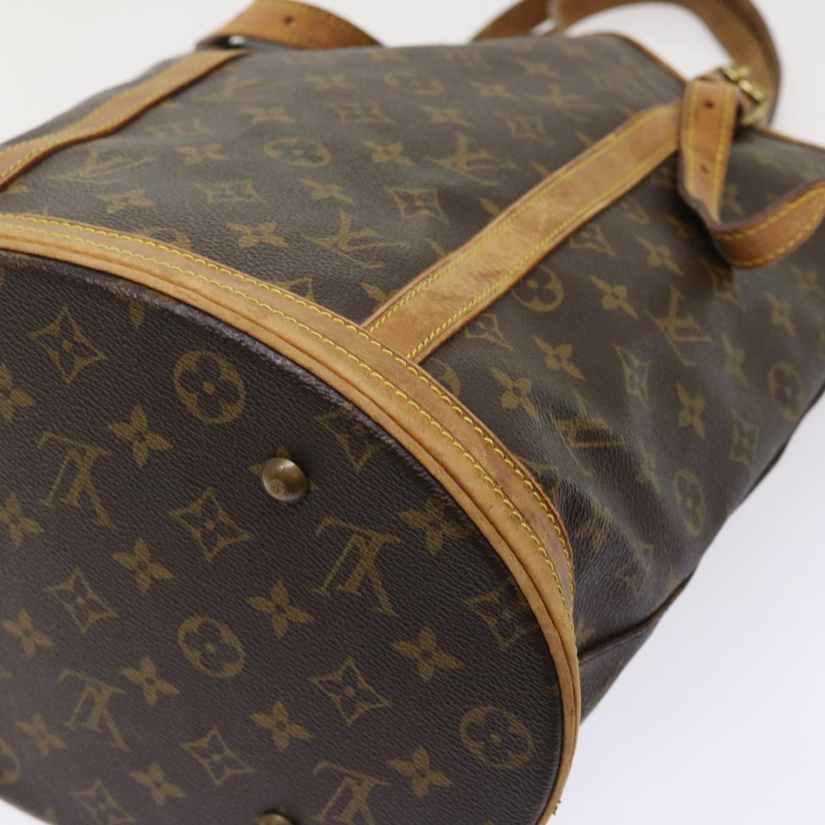 LOUIS VUITTON Monogram Bucket GM Shoulder Bag M42236 LV 46916