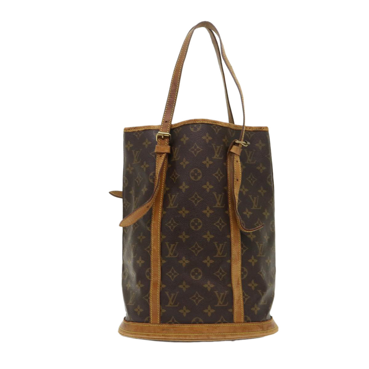LOUIS VUITTON Monogram Bucket GM Shoulder Bag M42236 LV 46916