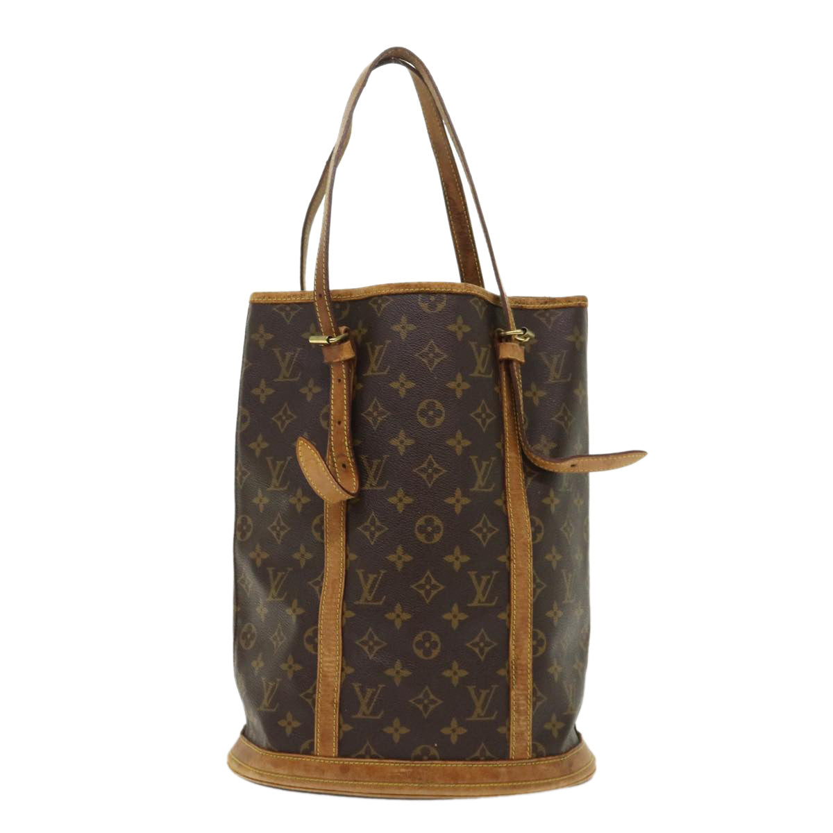 LOUIS VUITTON Monogram Bucket GM Shoulder Bag M42236 LV 46916