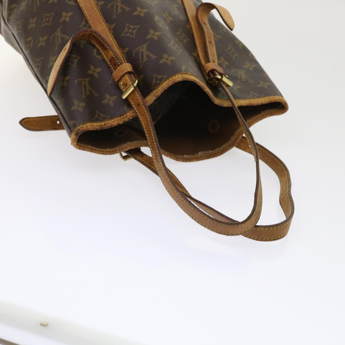 LOUIS VUITTON Monogram Bucket GM Shoulder Bag M42236 LV 46916