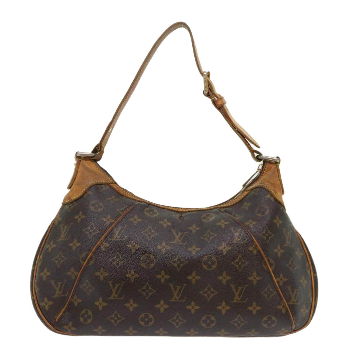 LOUIS VUITTON Monogram Thames GM Shoulder Bag M56383 LV 46920