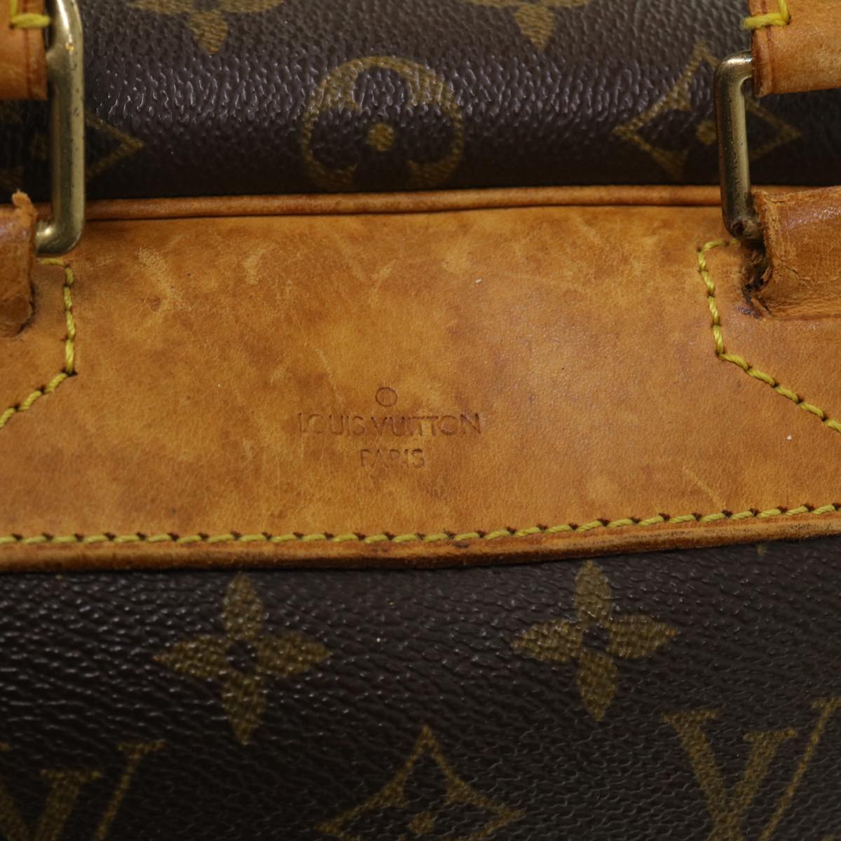 LOUIS VUITTON Monogram Deauville Hand Bag M47270 LV 46923