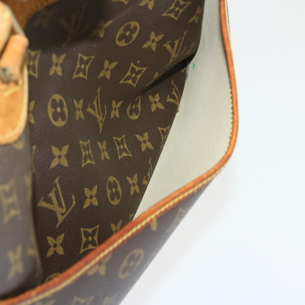 LOUIS VUITTON Monogram Deauville Hand Bag M47270 LV 46923
