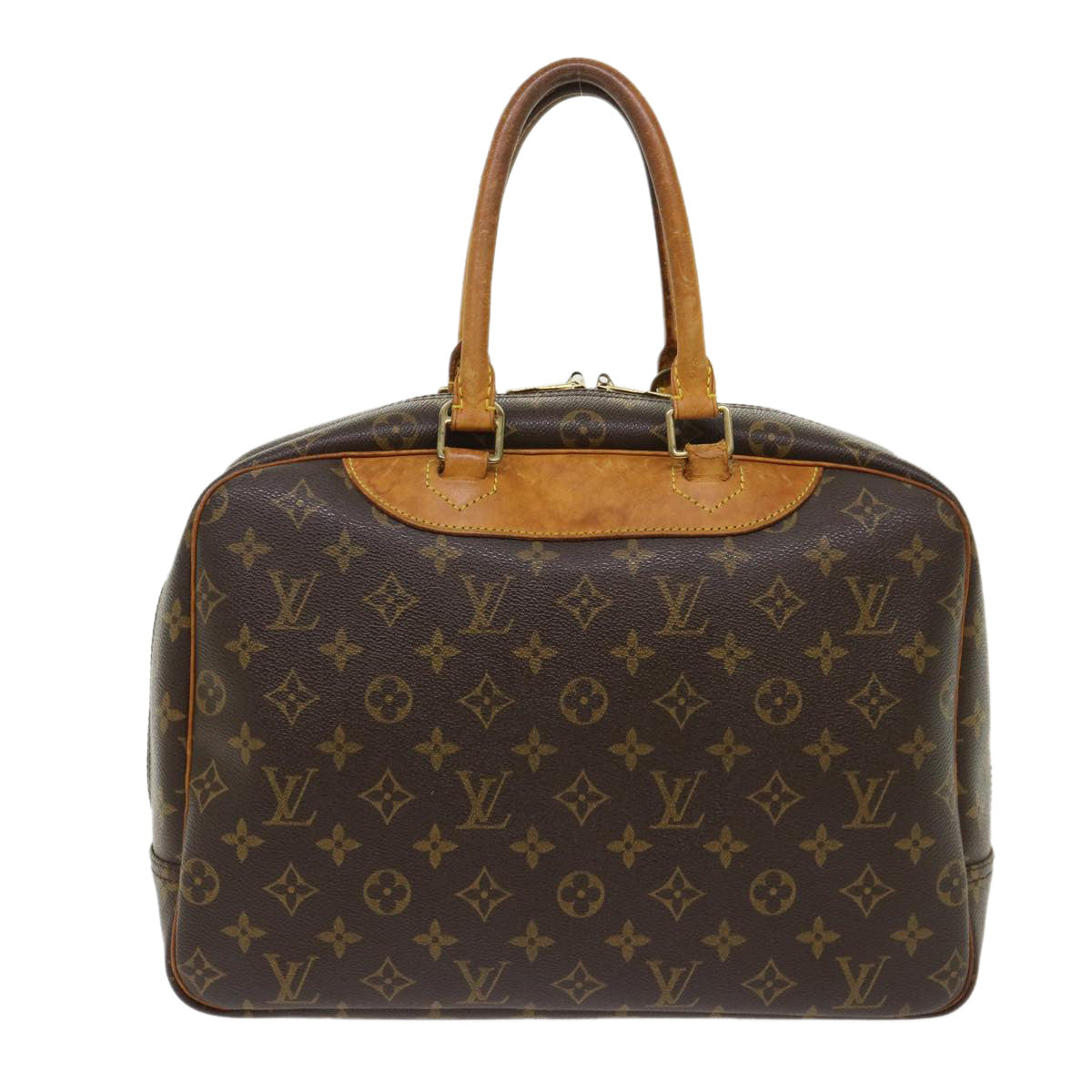 LOUIS VUITTON Monogram Deauville Hand Bag M47270 LV 46923