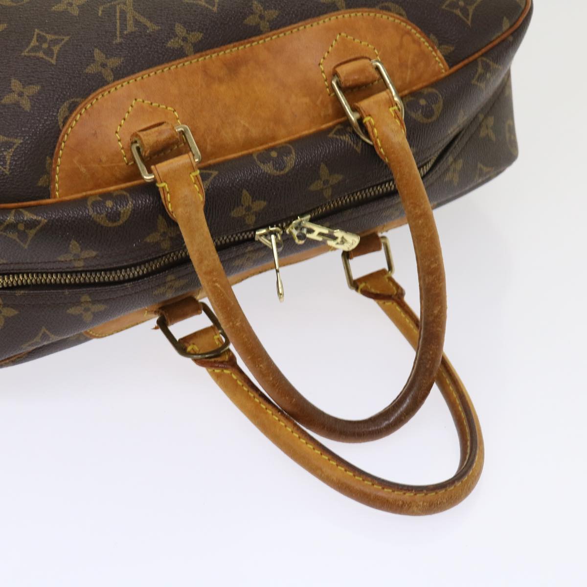 LOUIS VUITTON Monogram Deauville Hand Bag M47270 LV 46923