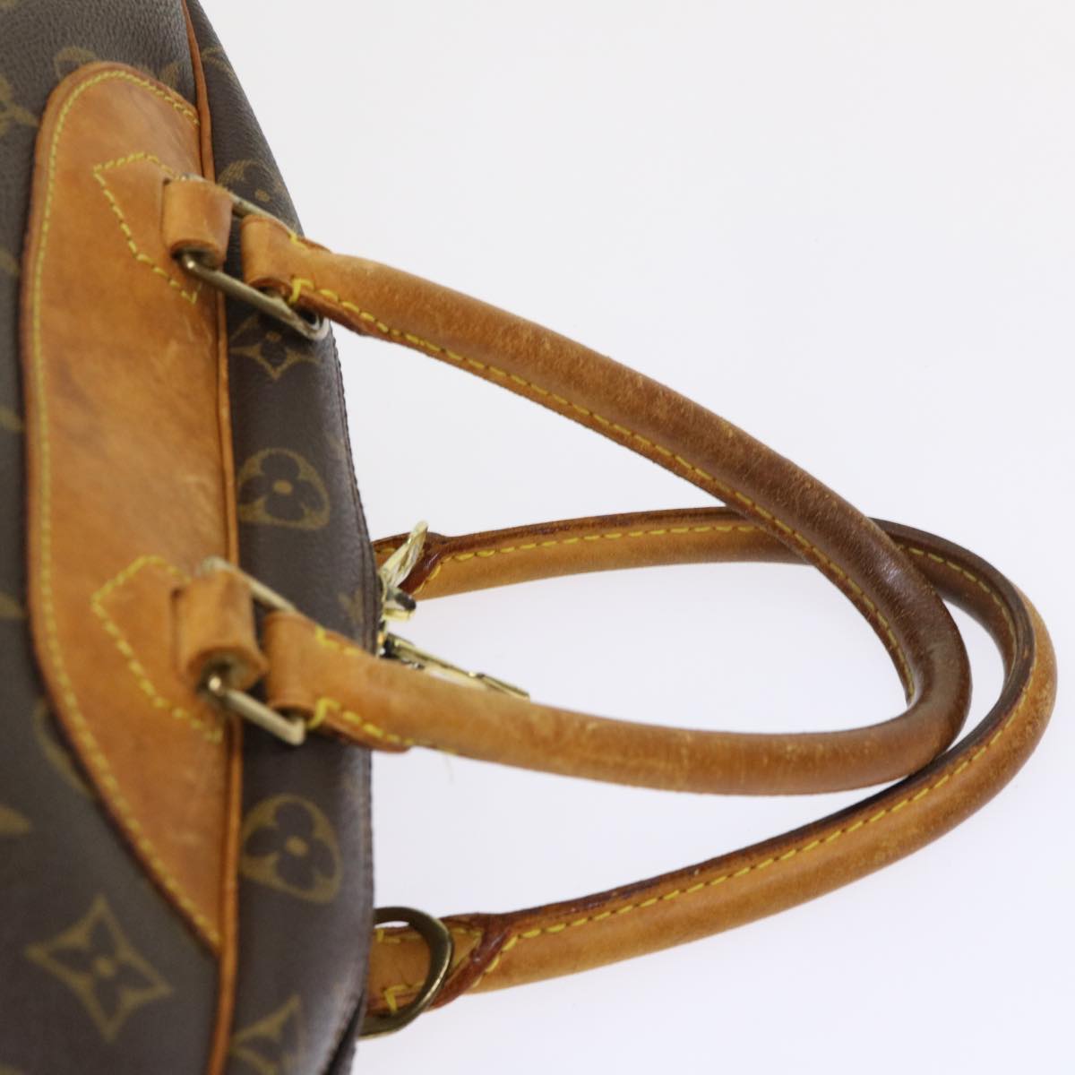 LOUIS VUITTON Monogram Deauville Hand Bag M47270 LV 46923