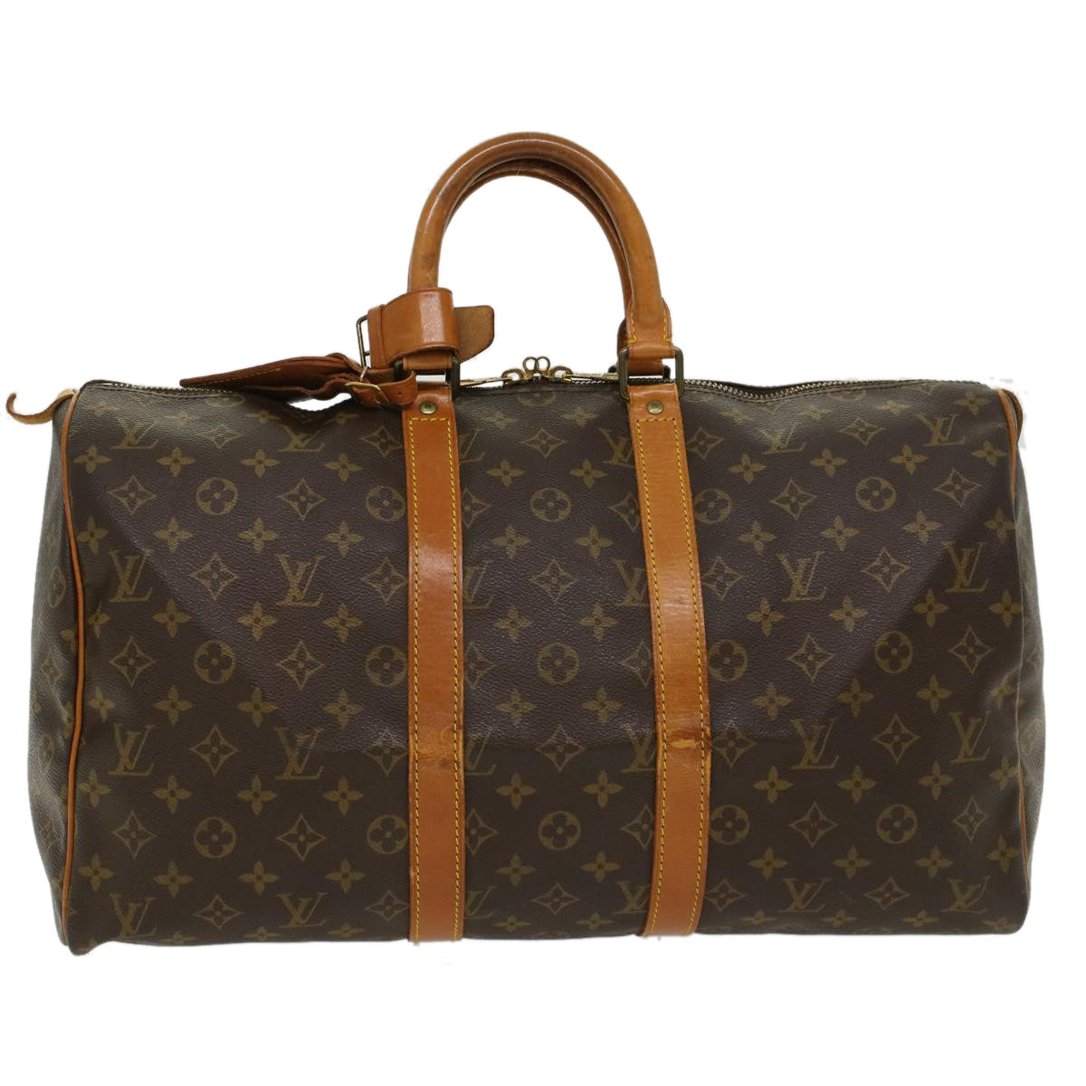 LOUIS VUITTON Monogram Keepall 45 Boston Bag M41428 LV 46926