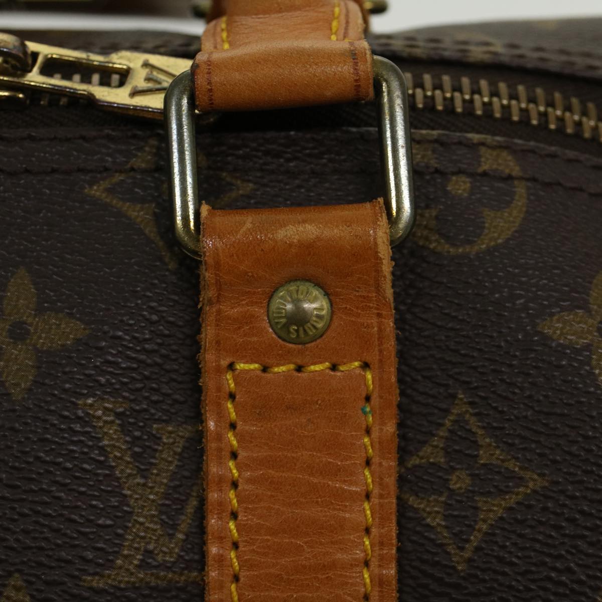 LOUIS VUITTON Monogram Keepall 45 Boston Bag M41428 LV 46926