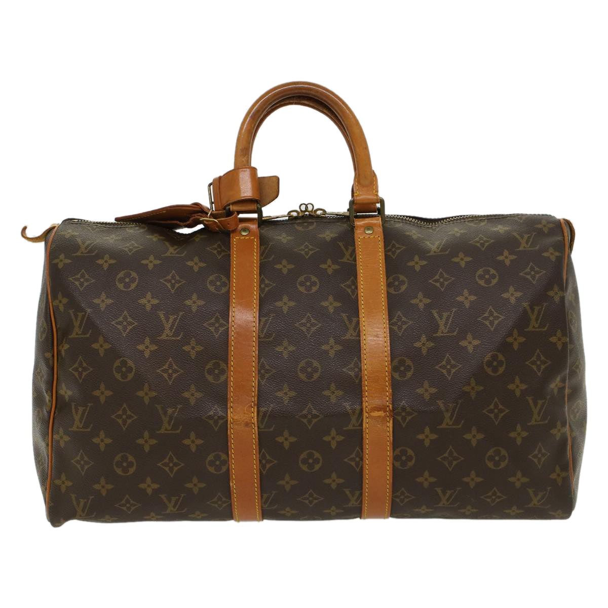 LOUIS VUITTON Monogram Keepall 45 Boston Bag M41428 LV 46926