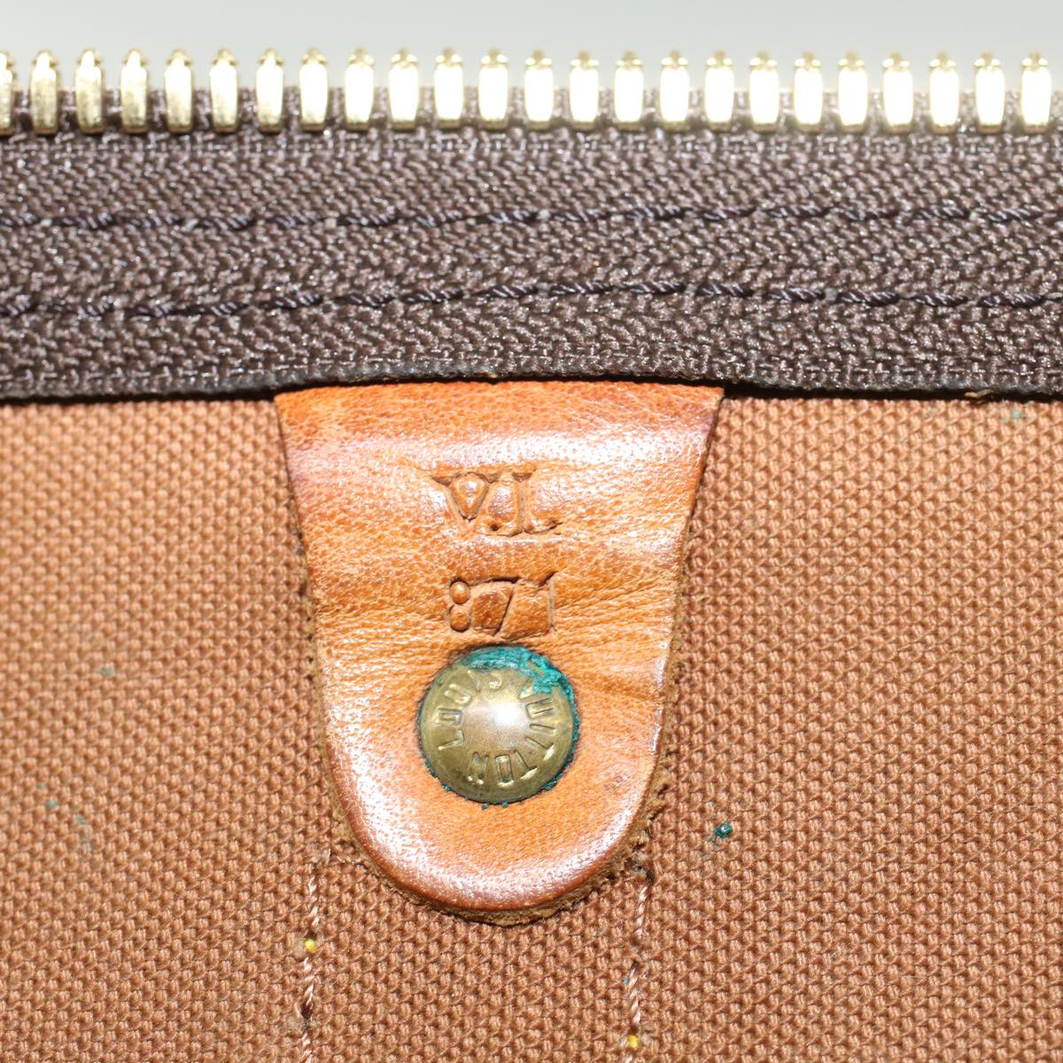 LOUIS VUITTON Monogram Keepall 50 Boston Bag M41426 LV 46927