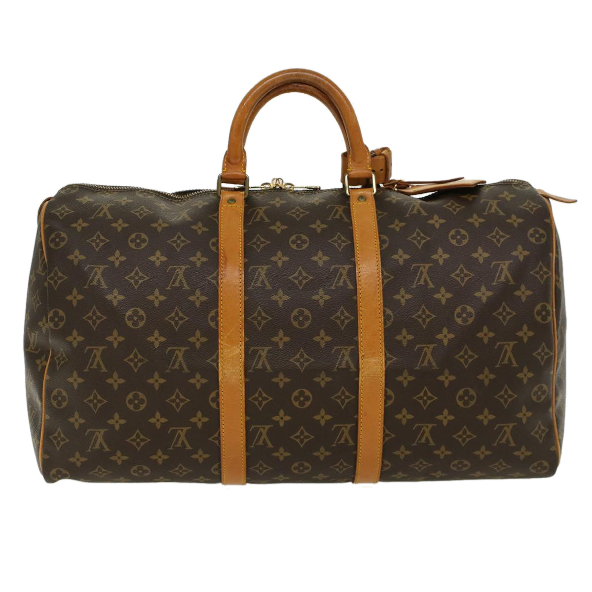 LOUIS VUITTON Monogram Keepall 50 Boston Bag M41426 LV 46929
