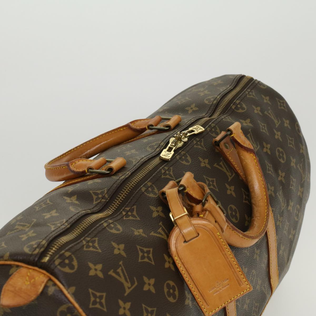 LOUIS VUITTON Monogram Keepall 50 Boston Bag M41426 LV 46929