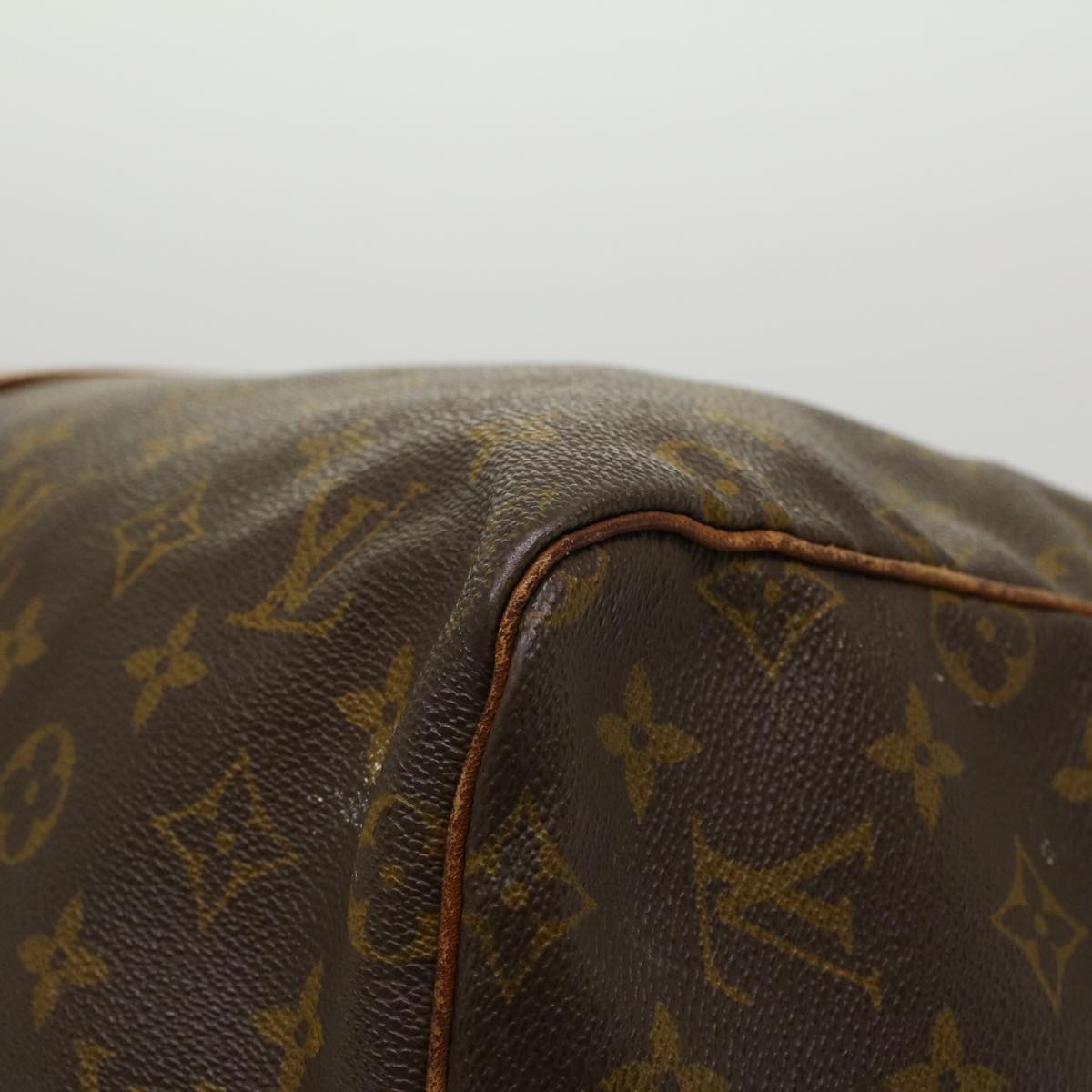 LOUIS VUITTON Monogram Keepall 55 Boston Bag Vintage M41424 LV 46931