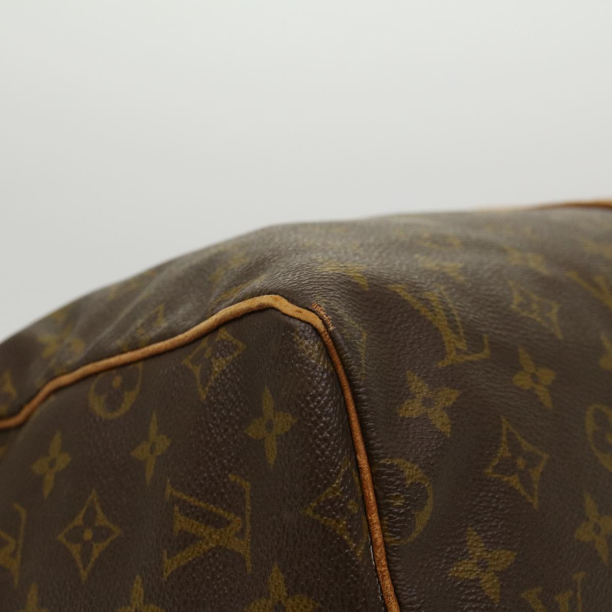LOUIS VUITTON Monogram Keepall 55 Boston Bag Vintage M41424 LV 46931