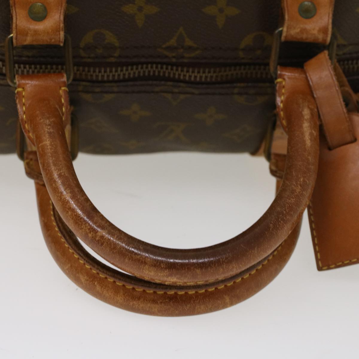 LOUIS VUITTON Monogram Keepall 55 Boston Bag Vintage M41424 LV 46931