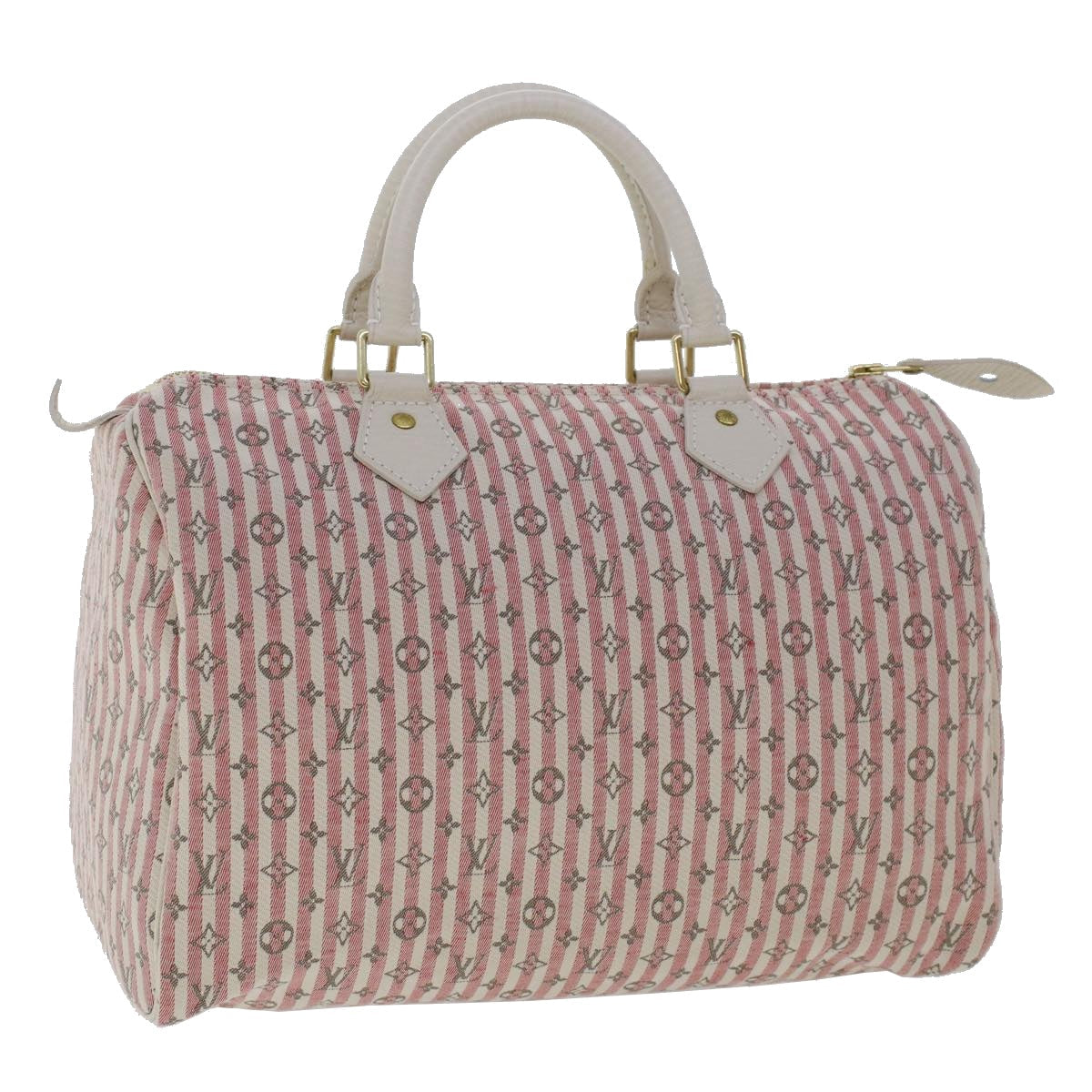 LOUIS VUITTON Monogram Mini Lin Croisette Speedy 30 Hand Bag M95501 46940