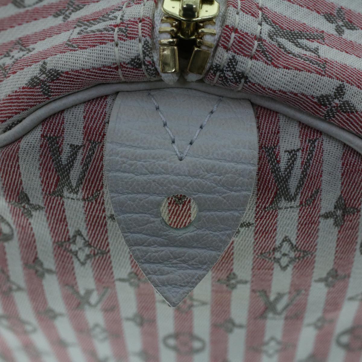 LOUIS VUITTON Monogram Mini Lin Croisette Speedy 30 Hand Bag M95501 46940
