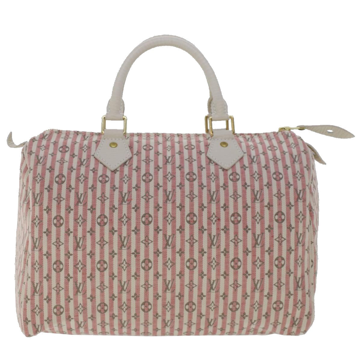 LOUIS VUITTON Monogram Mini Lin Croisette Speedy 30 Hand Bag M95501 46940