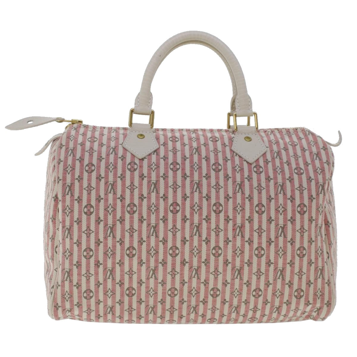 LOUIS VUITTON Monogram Mini Lin Croisette Speedy 30 Hand Bag M95501 46940