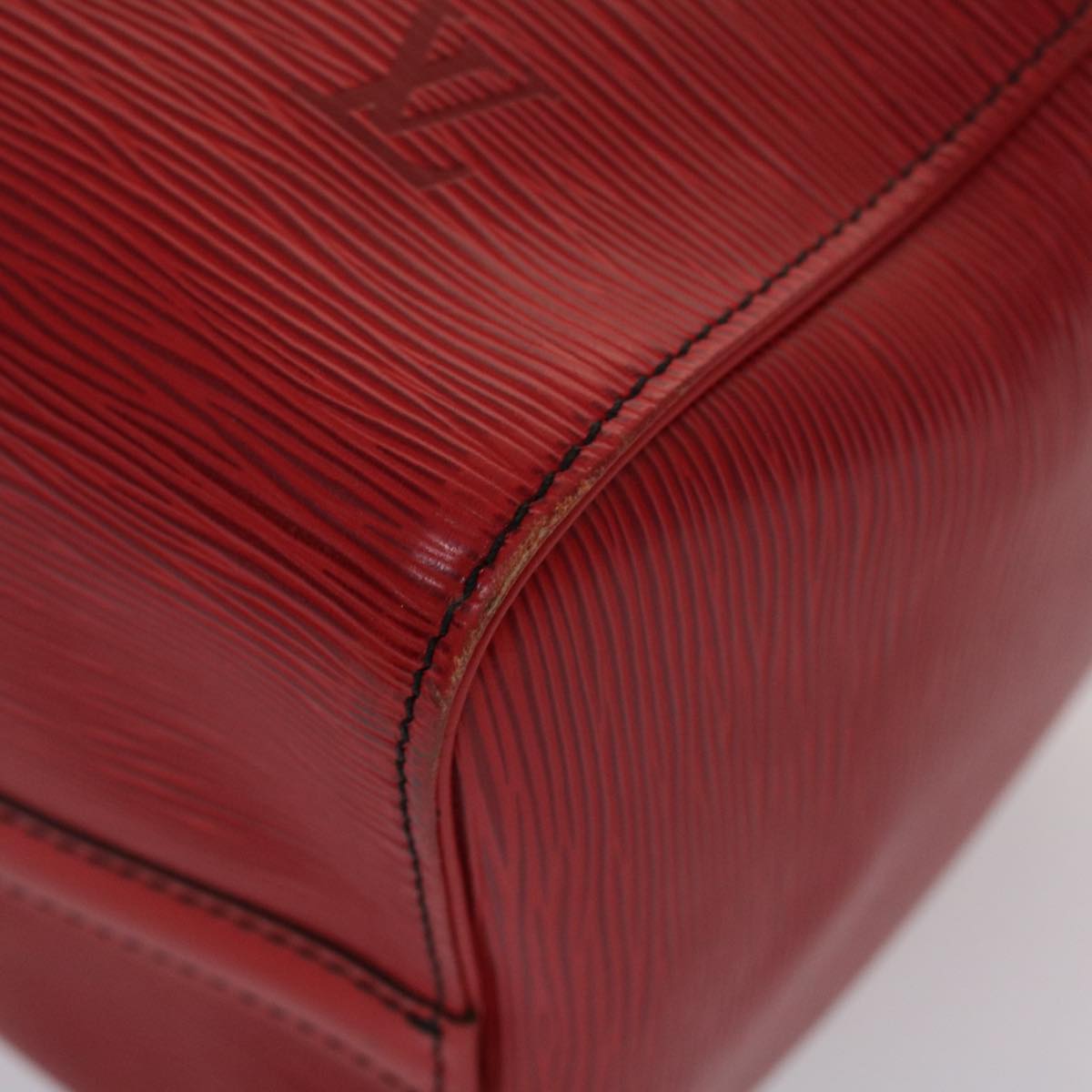 LOUIS VUITTON Epi Speedy 30 Hand Bag Red M43007 LV 46946