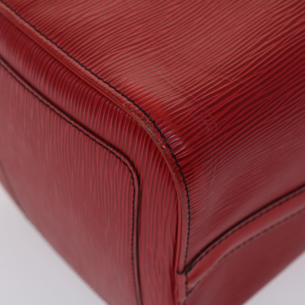 LOUIS VUITTON Epi Speedy 30 Hand Bag Red M43007 LV 46946