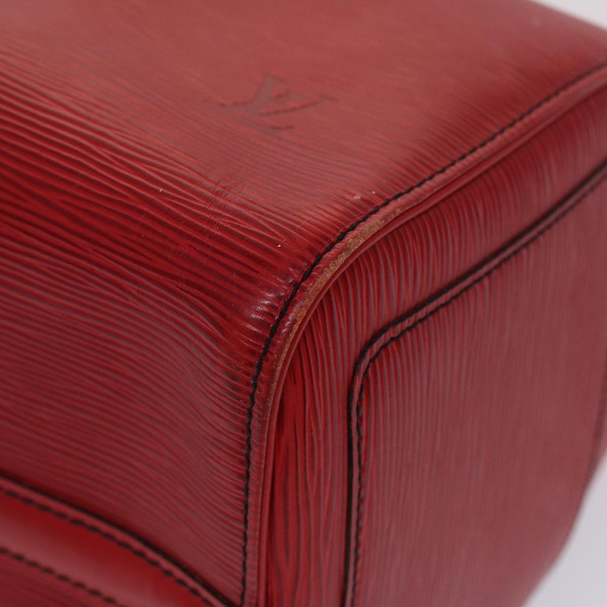 LOUIS VUITTON Epi Speedy 30 Hand Bag Red M43007 LV 46946