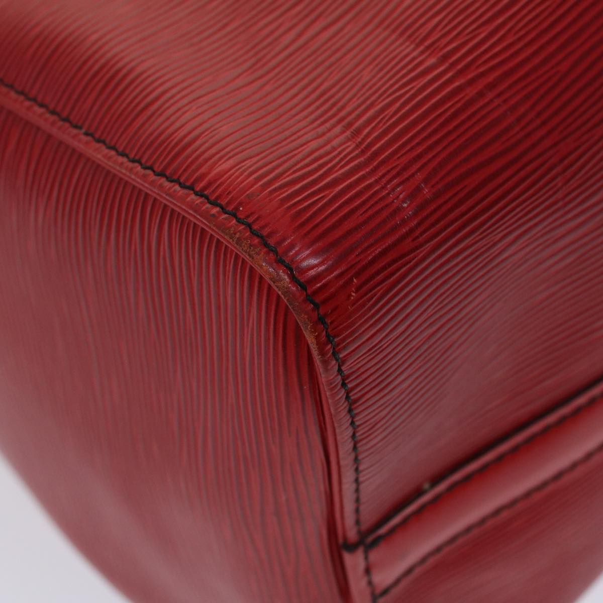 LOUIS VUITTON Epi Speedy 30 Hand Bag Red M43007 LV 46946