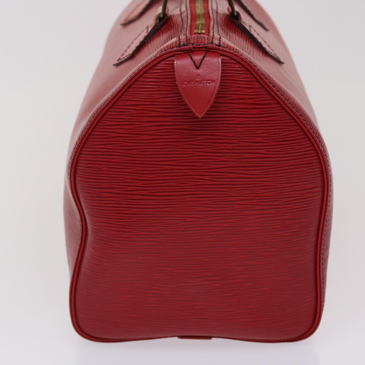 LOUIS VUITTON Epi Speedy 30 Hand Bag Red M43007 LV 46946
