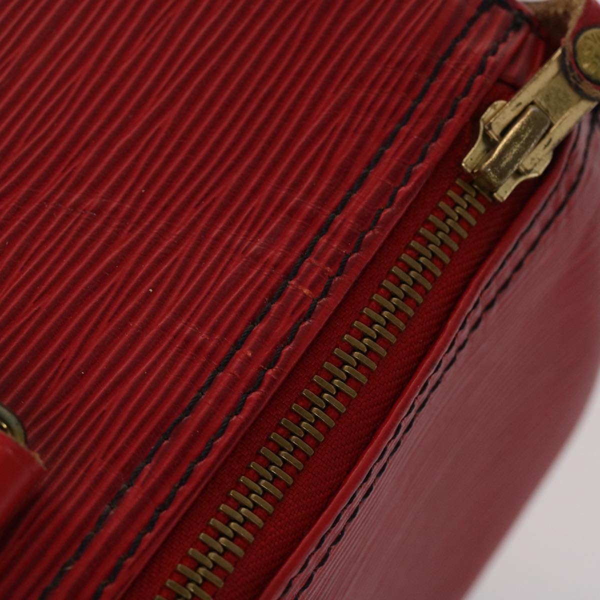LOUIS VUITTON Epi Speedy 30 Hand Bag Red M43007 LV 46946