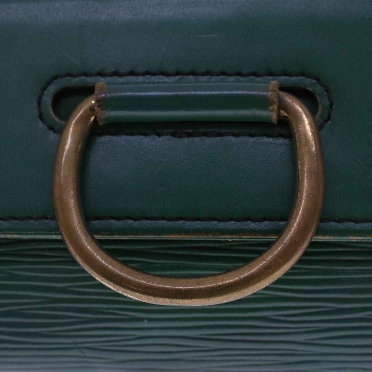LOUIS VUITTON Epi Jena Clutch Bag Green M51808 LV 46951