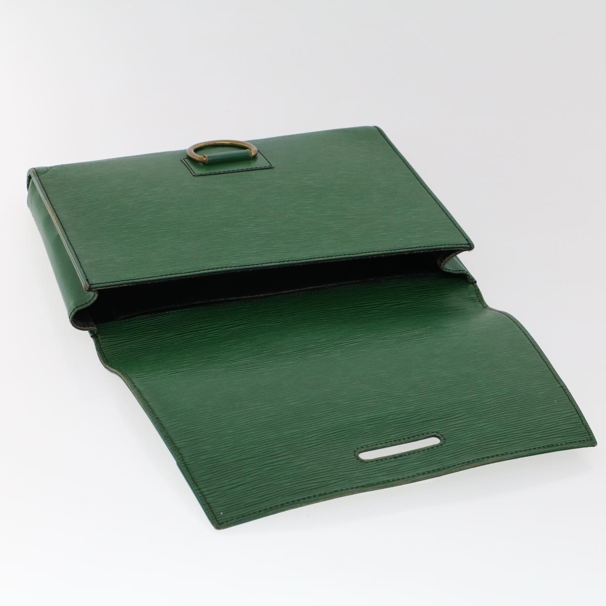 LOUIS VUITTON Epi Jena Clutch Bag Green M51808 LV 46951