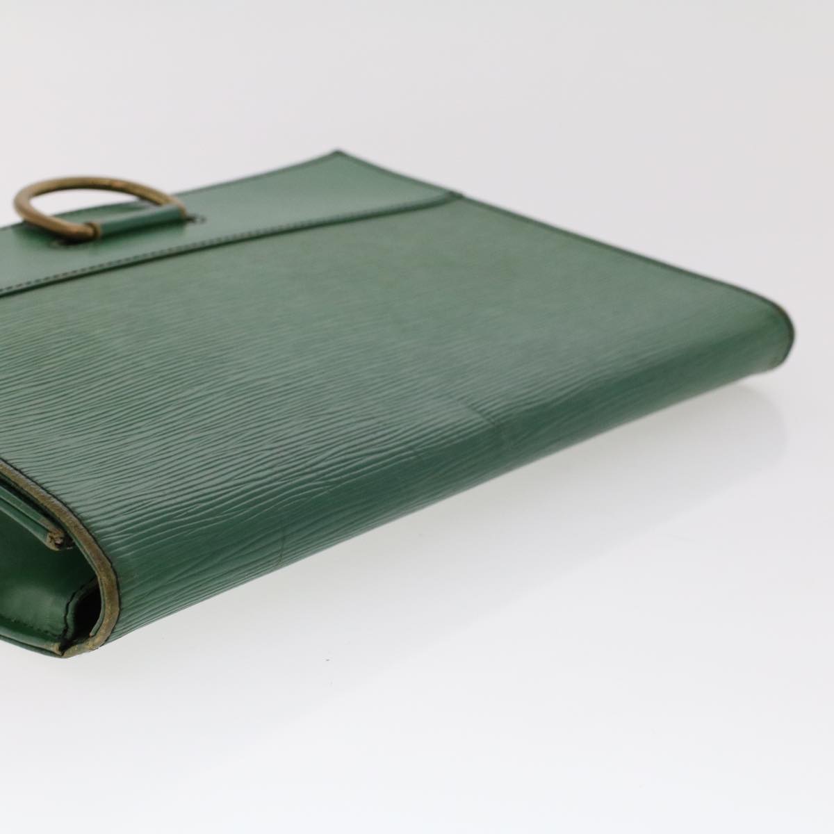 LOUIS VUITTON Epi Jena Clutch Bag Green M51808 LV 46951