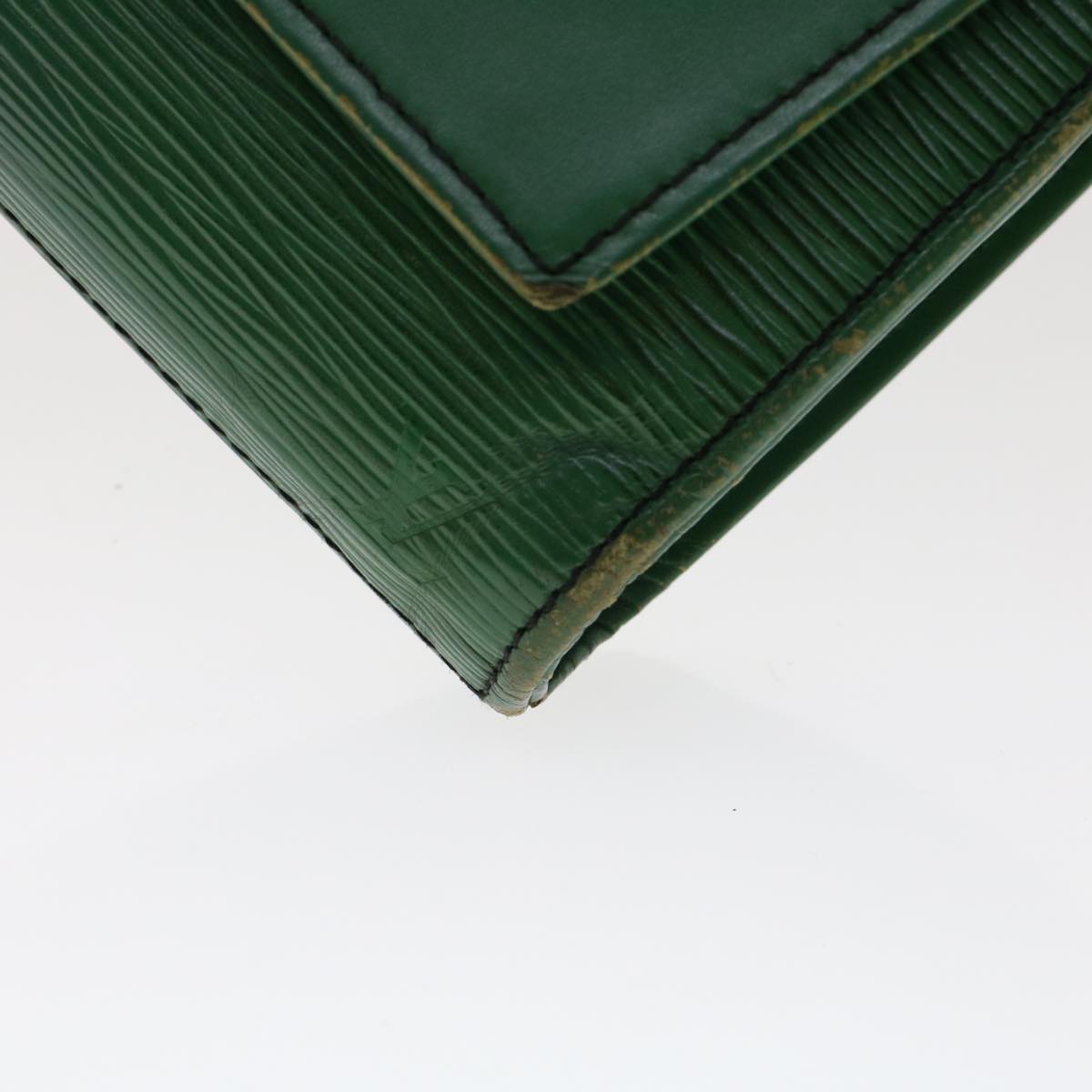 LOUIS VUITTON Epi Jena Clutch Bag Green M51808 LV 46951