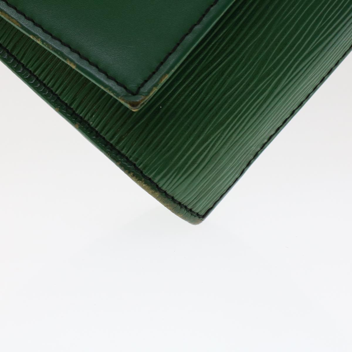 LOUIS VUITTON Epi Jena Clutch Bag Green M51808 LV 46951