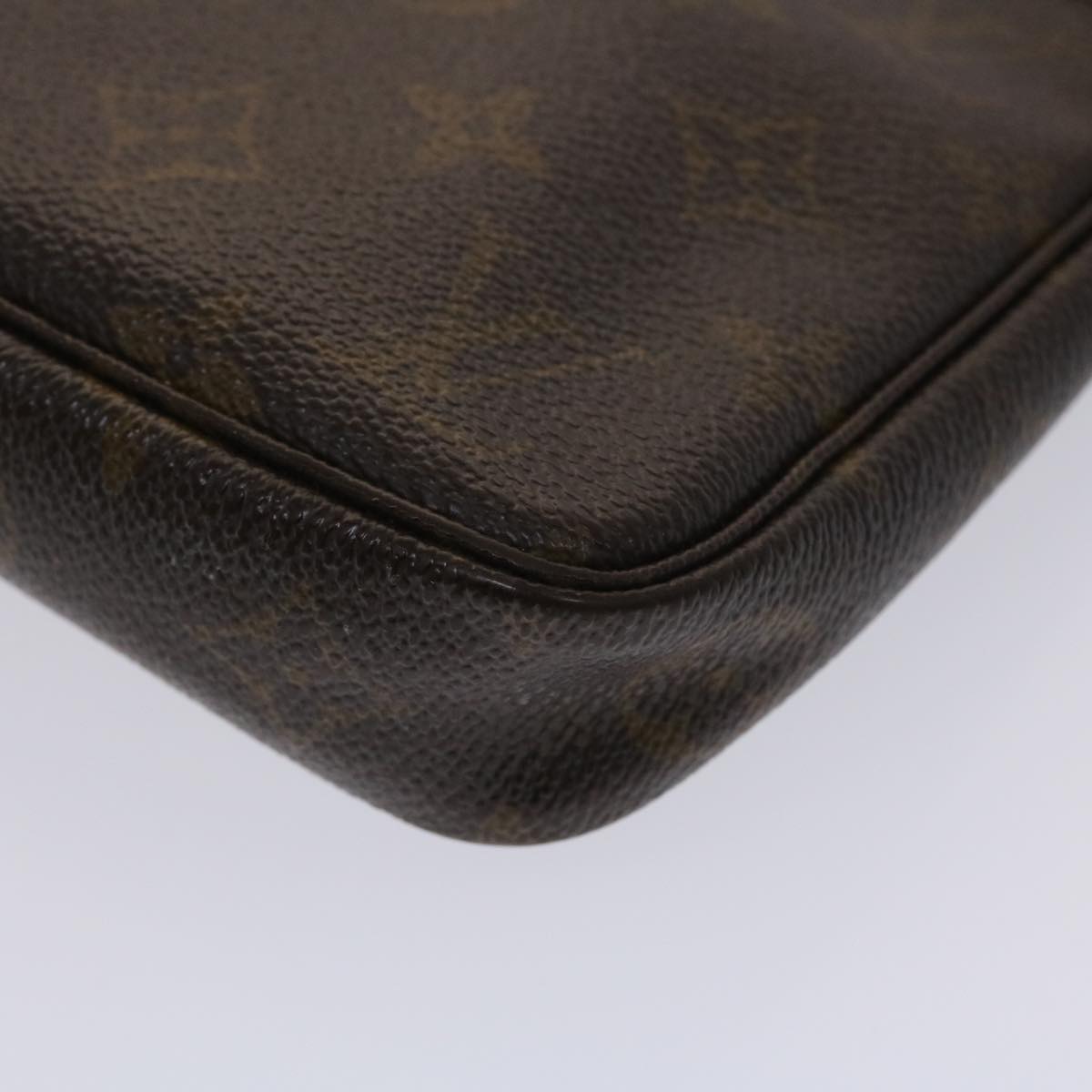 LOUIS VUITTON Monogram Pochette Accessoires Pouch M51980 LV 46988