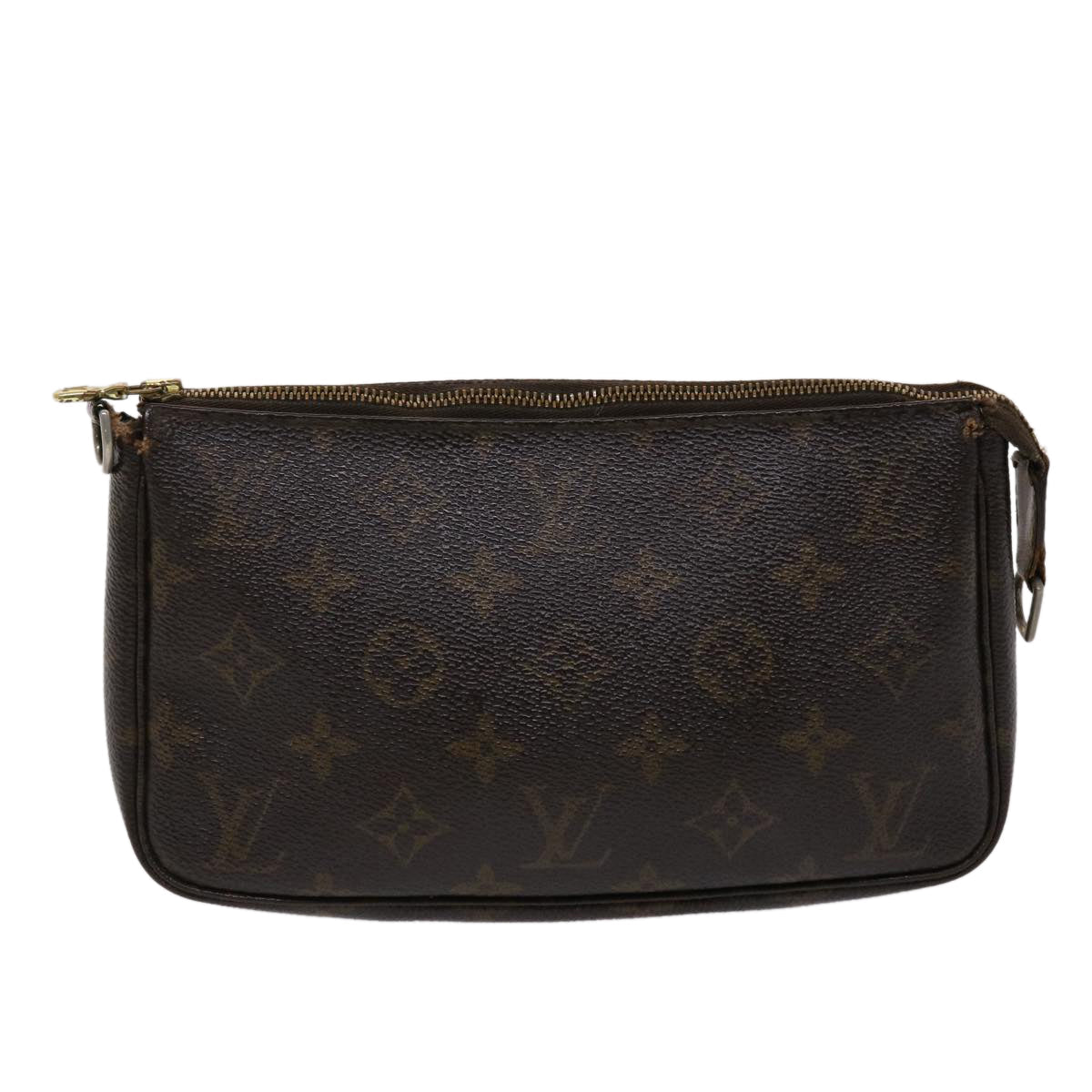 LOUIS VUITTON Monogram Pochette Accessoires Pouch M51980 LV 46988