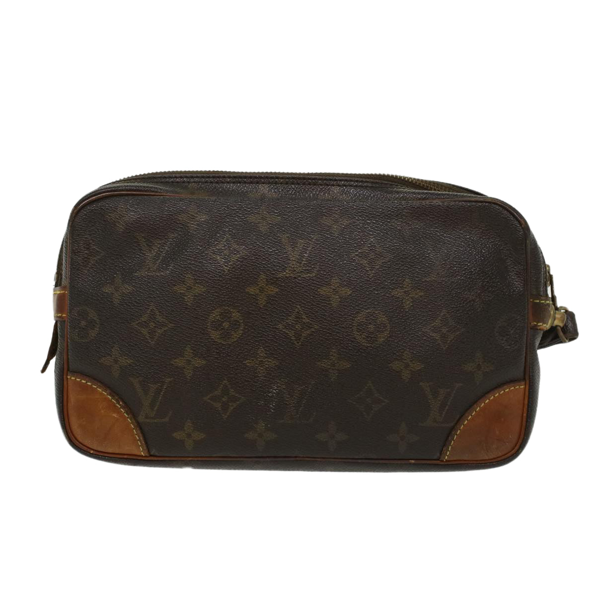 LOUIS VUITTON Monogram Marly Dragonne GM Clutch Bag M51825 LV 46997