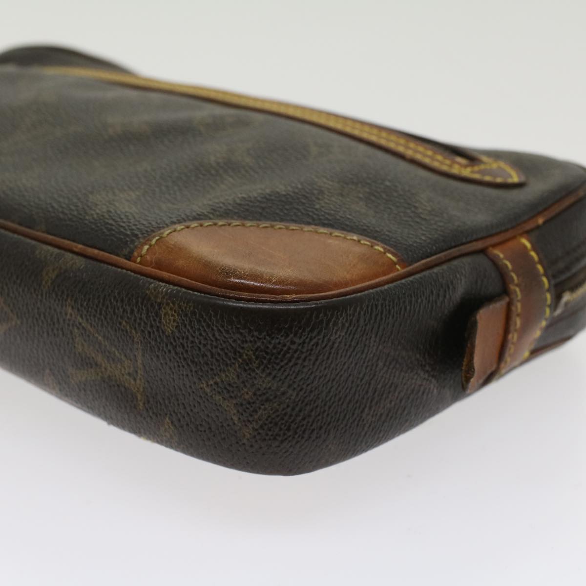 LOUIS VUITTON Monogram Marly Dragonne GM Clutch Bag M51825 LV 46997