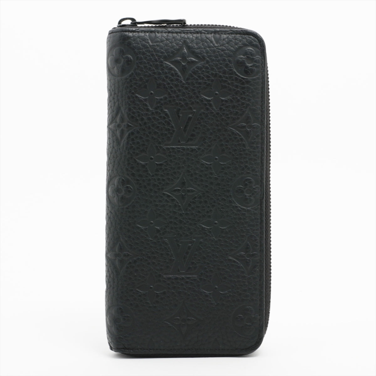 Louis Vuitton  Zippie Wallet Vertical M69047 Black Round Zip Wallet