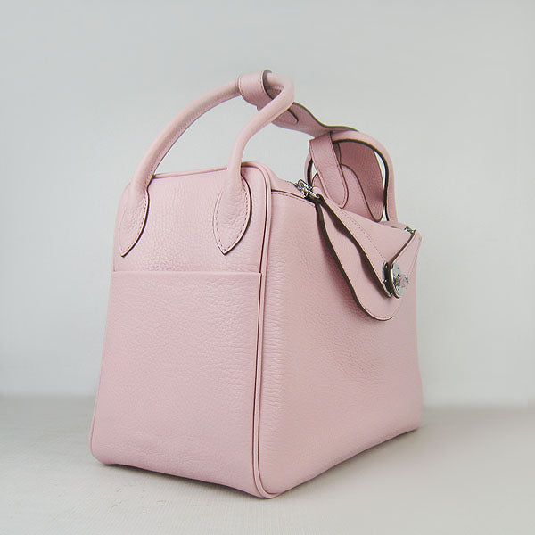 Luxury Hermes Lindy 34cm handbag 6208 pink