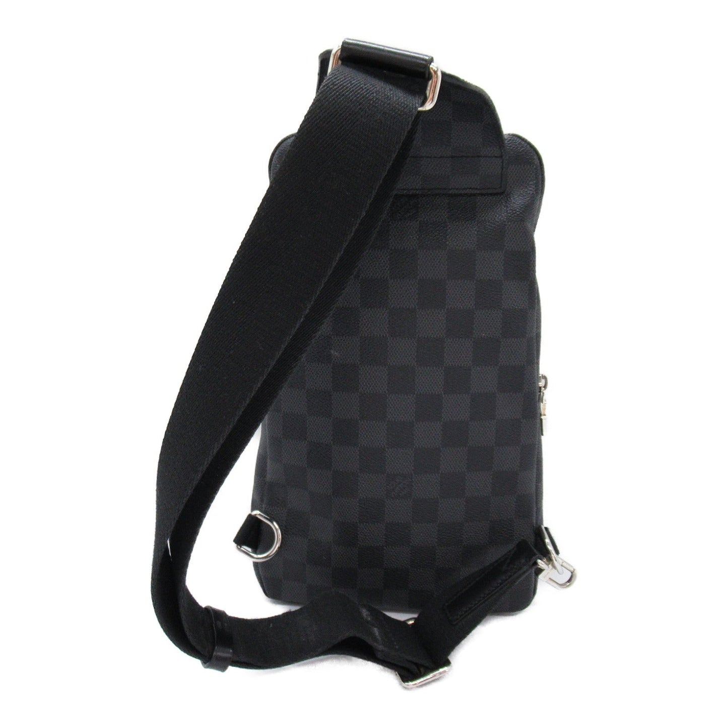 Louis Vuitton Avenue Sling Bag Shoulder Bag Shoulder Bag PVC ted Canvas Damier Graphite  Grey N41719