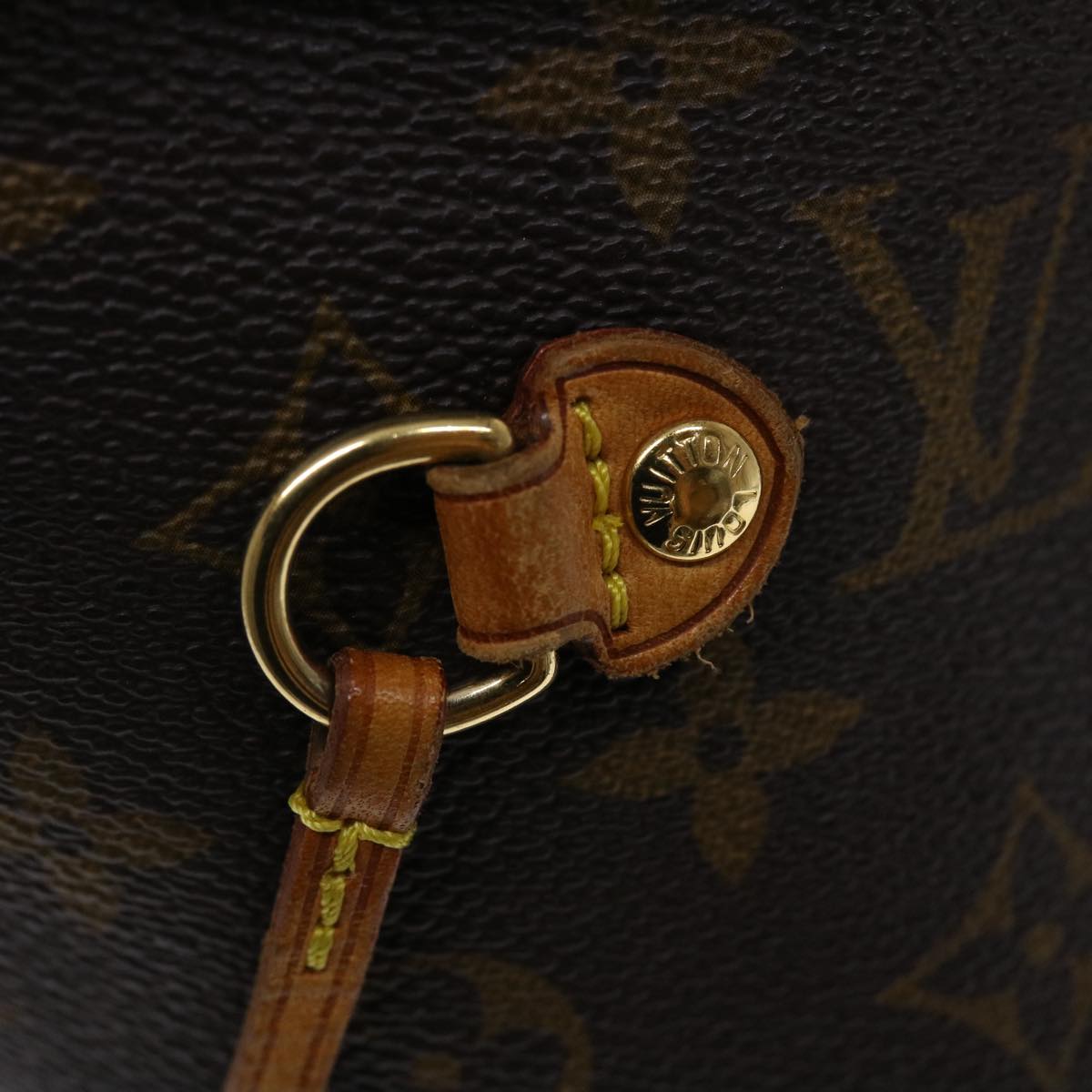 LOUIS VUITTON Monogram Neverfull GM Tote Bag M40157 LV 47005