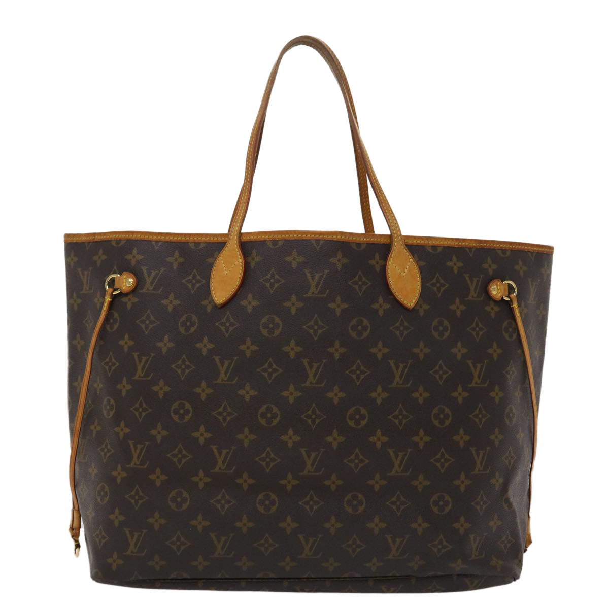 LOUIS VUITTON Monogram Neverfull GM Tote Bag M40157 LV 47005