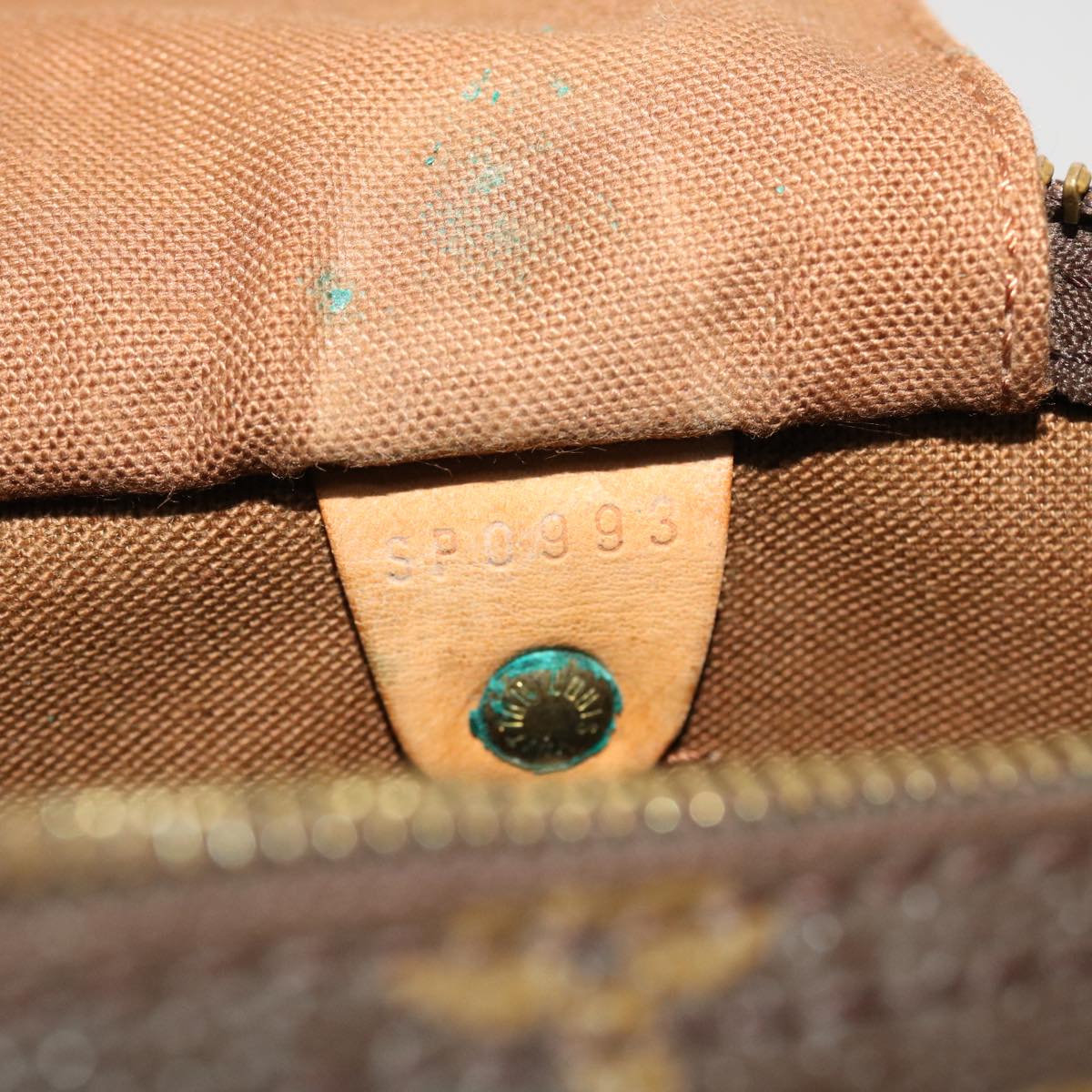 LOUIS VUITTON Monogram Speedy 30 Hand Bag M41526 LV 47007