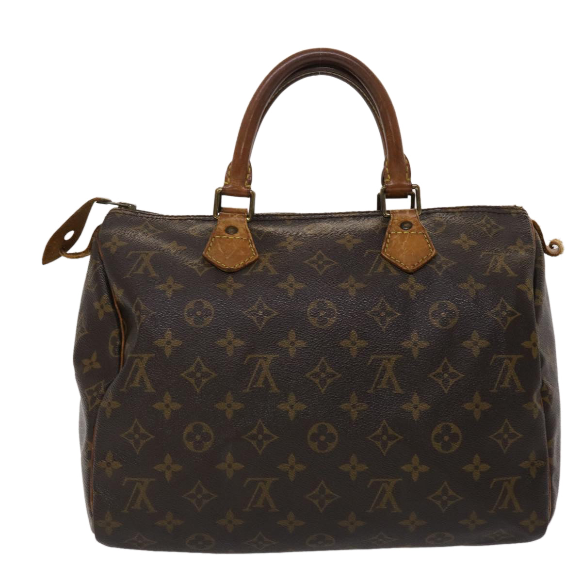 LOUIS VUITTON Monogram Speedy 30 Hand Bag M41526 LV 47007