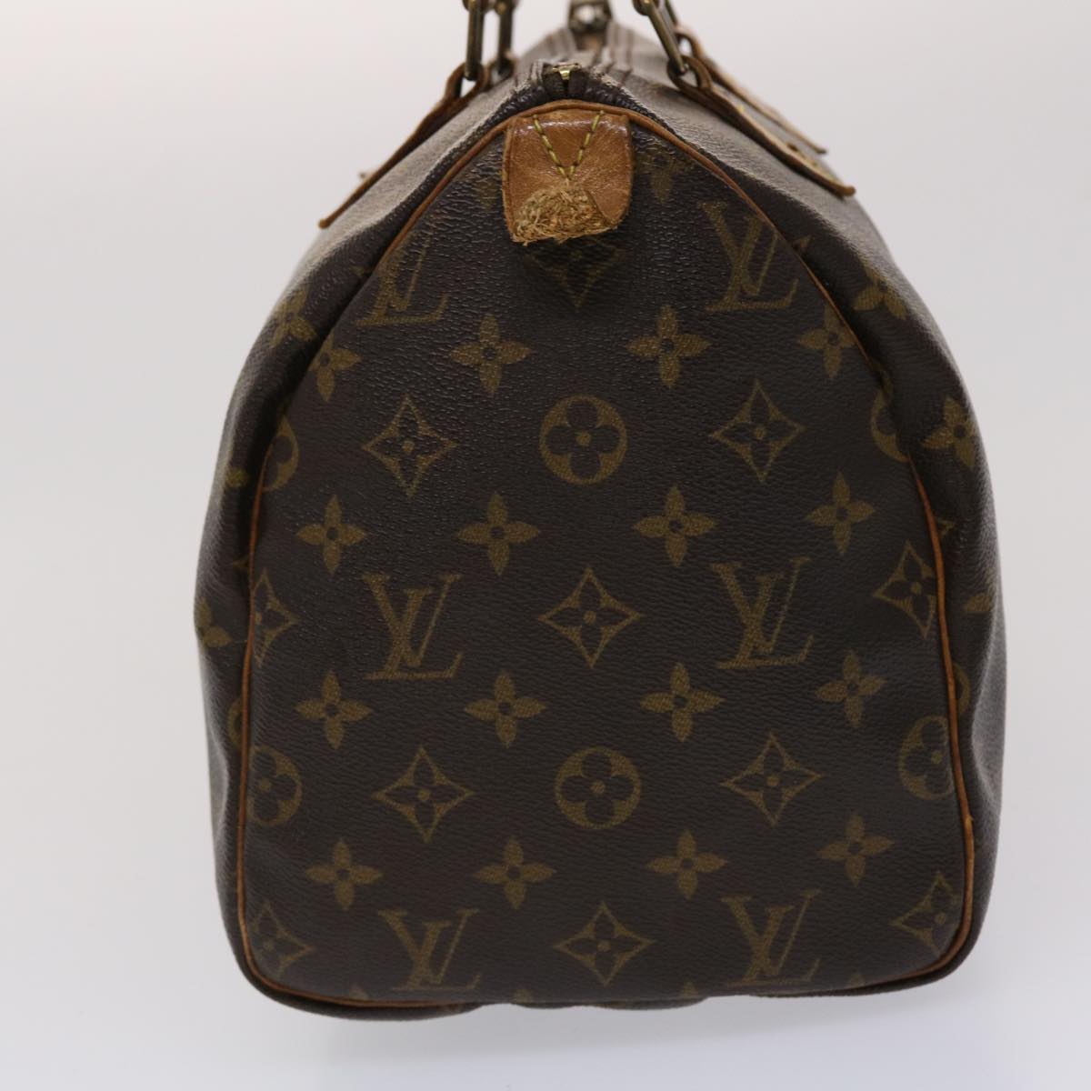 LOUIS VUITTON Monogram Speedy 30 Hand Bag M41526 LV 47007