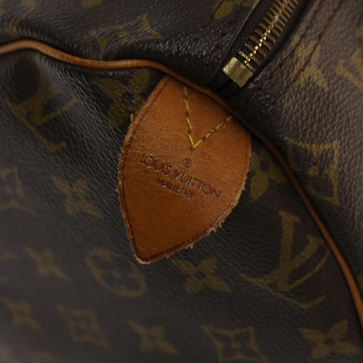 LOUIS VUITTON Monogram Speedy 40 Hand Bag M41522 LV 47008